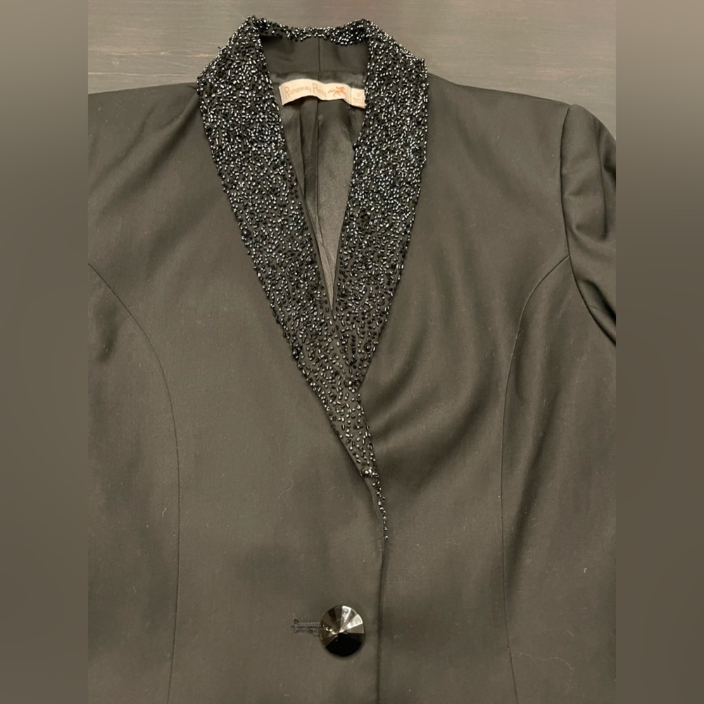 🔥Like NEW Runaway Pony women’s beaded jacket size S. Beading intact & GORGEOUS - Picture 4 of 6